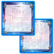 Load image into Gallery viewer, Kid's Name Tracing Board | Dry Erase Letter Tracing | Reusable Name Tracing Board | Letter Tracing Board | Personalized | Kids in Space Theme