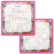 Load image into Gallery viewer, Kid's Name Tracing Board | Dry Erase Letter Tracing | Reusable Name Tracing Board | Letter Tracing Board | Personalized | Flowers Theme