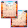 Load image into Gallery viewer, Kid's Name Tracing Board | Dry Erase Letter Tracing | Reusable Name Tracing Board | Letter Tracing Board | Personalized | Monster Truck Theme