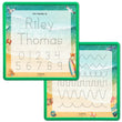 Load image into Gallery viewer, Kid's Name Tracing Board | Dry Erase Letter Tracing | Reusable Name Tracing Board | Letter Tracing Board | Personalized | Day At The Beach Theme