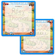 Load image into Gallery viewer, Kid's Name Tracing Board | Dry Erase Letter Tracing | Reusable Name Tracing Board | Letter Tracing Board | Personalized | Cars Theme