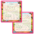 Load image into Gallery viewer, Kid's Name Tracing Board | Dry Erase Letter Tracing | Reusable Name Tracing Board | Letter Tracing Board | Personalized | Cars Theme