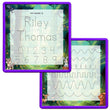 Load image into Gallery viewer, Kid's Name Tracing Board | Dry Erase Letter Tracing | Reusable Name Tracing Board | Letter Tracing Board | Personalized | Forest Friends Theme