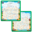 Load image into Gallery viewer, Kid's Name Tracing Board | Dry Erase Letter Tracing | Reusable Name Tracing Board | Letter Tracing Board | Personalized | Car Friends Theme