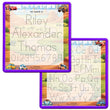 Load image into Gallery viewer, Kid's Name Tracing Board | Dry Erase Letter Tracing | Reusable Name Tracing Board | Letter Tracing Board | Personalized | Cars Theme
