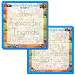 Load image into Gallery viewer, Kid's Name Tracing Board | Dry Erase Letter Tracing | Reusable Name Tracing Board | Letter Tracing Board | Personalized | Cars Theme