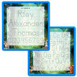 Load image into Gallery viewer, Kid's Name Tracing Board | Dry Erase Letter Tracing | Reusable Name Tracing Board | Letter Tracing Board | Personalized | Forest Friends Theme