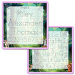 Load image into Gallery viewer, Kid's Name Tracing Board | Dry Erase Letter Tracing | Reusable Name Tracing Board | Letter Tracing Board | Personalized | Forest Friends Theme