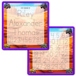 Load image into Gallery viewer, Kid's Name Tracing Board | Dry Erase Letter Tracing | Reusable Name Tracing Board | Letter Tracing Board | Personalized | Monster Truck Theme