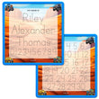 Load image into Gallery viewer, Kid's Name Tracing Board | Dry Erase Letter Tracing | Reusable Name Tracing Board | Letter Tracing Board | Personalized | Monster Truck Theme
