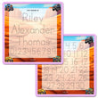Load image into Gallery viewer, Kid's Name Tracing Board | Dry Erase Letter Tracing | Reusable Name Tracing Board | Letter Tracing Board | Personalized | Monster Truck Theme