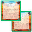 Load image into Gallery viewer, Kid's Name Tracing Board | Dry Erase Letter Tracing | Reusable Name Tracing Board | Letter Tracing Board | Personalized | Monster Truck Theme