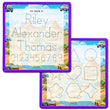 Load image into Gallery viewer, Kid's Name Tracing Board | Dry Erase Letter Tracing | Reusable Name Tracing Board | Letter Tracing Board | Personalized | Car Friends Theme