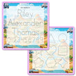 Load image into Gallery viewer, Kid's Name Tracing Board | Dry Erase Letter Tracing | Reusable Name Tracing Board | Letter Tracing Board | Personalized | Car Friends Theme