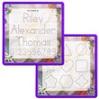 Load image into Gallery viewer, Kid's Name Tracing Board | Dry Erase Letter Tracing | Reusable Name Tracing Board | Letter Tracing Board | Personalized | Flowers Theme