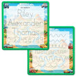 Load image into Gallery viewer, Kid's Name Tracing Board | Dry Erase Letter Tracing | Reusable Name Tracing Board | Letter Tracing Board | Personalized | Car Friends Theme
