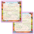 Load image into Gallery viewer, Kid's Name Tracing Board | Dry Erase Letter Tracing | Reusable Name Tracing Board | Letter Tracing Board | Personalized | Cars Theme