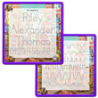 Load image into Gallery viewer, Kid's Name Tracing Board | Dry Erase Letter Tracing | Reusable Name Tracing Board | Letter Tracing Board | Personalized | Construction Theme