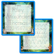 Load image into Gallery viewer, Kid's Name Tracing Board | Dry Erase Letter Tracing | Reusable Name Tracing Board | Letter Tracing Board | Personalized | Forest Friends Theme