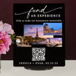 Load image into Gallery viewer, Elation Factory Co Custom Fund Our Experience Paris Honeymoon (Honeyfund) Fund Acrylic Sign, QR Code Cash Gift Sign, Wedding Gift Sign, Acrylic Wedding Sign