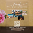 Load image into Gallery viewer, Elation Factory Co Custom Fund Our Experience Tropical Honeymoon (Honeyfund) Fund Acrylic Sign, QR Code Cash Gift Sign, Wedding Gift Sign, Acrylic Wedding Sign