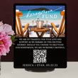 Load image into Gallery viewer, Elation Factory Co Custom Tropical Beach Honeymoon (Honeyfund) Fund Acrylic Sign, QR Code Cash Gift Sign, Wedding Gift Sign, Acrylic Wedding Sign