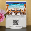 Load image into Gallery viewer, Elation Factory Co Custom Tropical Beach Honeymoon (Honeyfund) Fund Acrylic Sign, QR Code Cash Gift Sign, Wedding Gift Sign, Acrylic Wedding Sign