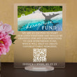 Load image into Gallery viewer, Elation Factory Co Custom Tropical Beach Honeymoon (Honeyfund) Fund Acrylic Sign, QR Code Cash Gift Sign, Wedding Gift Sign, Acrylic Wedding Sign