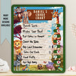 Load image into Gallery viewer, Elation Factory Co Toys & Games > Toys > Learning & School Kids Routine Chart | Chore Chart for Kids | Daily Checklist | Kids Daily Tasks | Daily Routine | Dry-Erase | African Animal Friends Theme