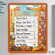 Load image into Gallery viewer, Elation Factory Co Toys & Games > Toys > Learning & School Kids Routine Chart | Chore Chart for Kids | Daily Checklist | Kids Daily Tasks | Daily Routine | Dry-Erase | Construction Theme