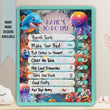 Load image into Gallery viewer, Elation Factory Co Toys & Games > Toys > Learning & School Kids Routine Chart | Chore Chart for Kids | Daily Checklist | Kids Daily Tasks | Daily Routine | Dry-Erase | Ocean Friends Theme