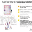 Load image into Gallery viewer, Elation Factory Co Toys & Games > Toys > Learning & School Kids Routine Chart | Chore Chart for Kids | Daily Checklist | Kids Daily Tasks | Daily Routine | Dry-Erase | Personalized | Ballet Theme