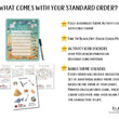 Load image into Gallery viewer, Elation Factory Co Toys & Games > Toys > Learning & School Kids Routine Chart | Chore Chart for Kids | Daily Checklist | Kids Daily Tasks | Daily Routine | Dry-Erase | Personalized | Beach Theme