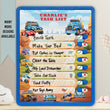 Load image into Gallery viewer, Elation Factory Co Toys & Games > Toys > Learning & School Kids Routine Chart | Chore Chart for Kids | Daily Checklist | Kids Daily Tasks | Daily Routine | Dry-Erase | Personalized | Cars 2 Theme