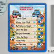 Load image into Gallery viewer, Elation Factory Co Toys & Games > Toys > Learning & School Kids Routine Chart | Chore Chart for Kids | Daily Checklist | Kids Daily Tasks | Daily Routine | Dry-Erase | Personalized | Cars 2 Theme
