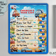 Load image into Gallery viewer, Elation Factory Co Toys & Games > Toys > Learning & School Kids Routine Chart | Chore Chart for Kids | Daily Checklist | Kids Daily Tasks | Daily Routine | Dry-Erase | Personalized | Cars Theme