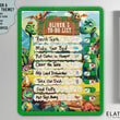 Load image into Gallery viewer, Elation Factory Co Toys & Games > Toys > Learning & School Kids Routine Chart | Chore Chart for Kids | Daily Checklist | Kids Daily Tasks | Daily Routine | Dry-Erase | Personalized | Dinosaur Theme