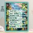 Load image into Gallery viewer, Elation Factory Co Toys & Games > Toys > Learning & School Kids Routine Chart | Chore Chart for Kids | Daily Checklist | Kids Daily Tasks | Daily Routine | Dry-Erase | Personalized | Frog Pond Theme