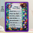 Load image into Gallery viewer, Elation Factory Co Toys & Games > Toys > Learning & School Kids Routine Chart | Chore Chart for Kids | Daily Checklist | Kids Daily Tasks | Daily Routine | Dry-Erase | Personalized | Mermaid Theme