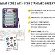 Load image into Gallery viewer, Elation Factory Co Toys & Games > Toys > Learning & School Kids Routine Chart | Chore Chart for Kids | Daily Checklist | Kids Daily Tasks | Daily Routine | Dry-Erase | Personalized | Mermaid Theme