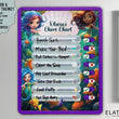 Load image into Gallery viewer, Elation Factory Co Toys & Games > Toys > Learning & School Kids Routine Chart | Chore Chart for Kids | Daily Checklist | Kids Daily Tasks | Daily Routine | Dry-Erase | Personalized | Mermaid Theme