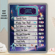 Load image into Gallery viewer, Elation Factory Co Toys & Games > Toys > Learning & School Kids Routine Chart | Chore Chart for Kids | Daily Checklist | Kids Daily Tasks | Daily Routine | Dry-Erase | Personalized | Space Theme