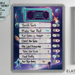 Load image into Gallery viewer, Elation Factory Co Toys & Games > Toys > Learning & School Kids Routine Chart | Chore Chart for Kids | Daily Checklist | Kids Daily Tasks | Daily Routine | Dry-Erase | Personalized | Space Theme