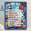 Load image into Gallery viewer, Elation Factory Co Toys & Games > Toys > Learning & School Kids Routine Chart | Chore Chart for Kids | Daily Checklist | Kids Daily Tasks | Daily Routine | Dry-Erase | Personalized | Trains Theme