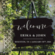 Load image into Gallery viewer, Elation Factory Co Weddings > Decorations > Signs > Wedding Welcome Signs Custom Large Wedding Sign, Create your own Welcome Wedding Sign! Acrylic Wedding Sign