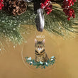 Load image into Gallery viewer, Elation Factory Co Custom Pet Christmas Ornament, Clear Acrylic Holiday Dog / Cat Decoration, Modern Holiday Decor Active