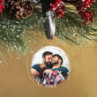 Load image into Gallery viewer, Elation Factory Co Custom Photo Christmas, Clear Acrylic Wedding Christmas Ornament, Couples Gift, Engagement or Wedding Gift