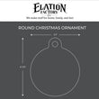 Load image into Gallery viewer, Elation Factory Co Custom Photo First Christmas Together, Clear Acrylic Wedding Christmas Ornament, Couples Gift, Engagement or Wedding Gift