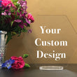 Load image into Gallery viewer, Elation Factory Co Weddings > Decorations > Serving & Dining > Table Décor > Table Numbers Custom Hexagon Table Numbers with Stand