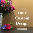 Load image into Gallery viewer, Elation Factory Co Weddings > Decorations > Serving & Dining > Table Décor > Table Numbers Custom Round Table Numbers with Stand